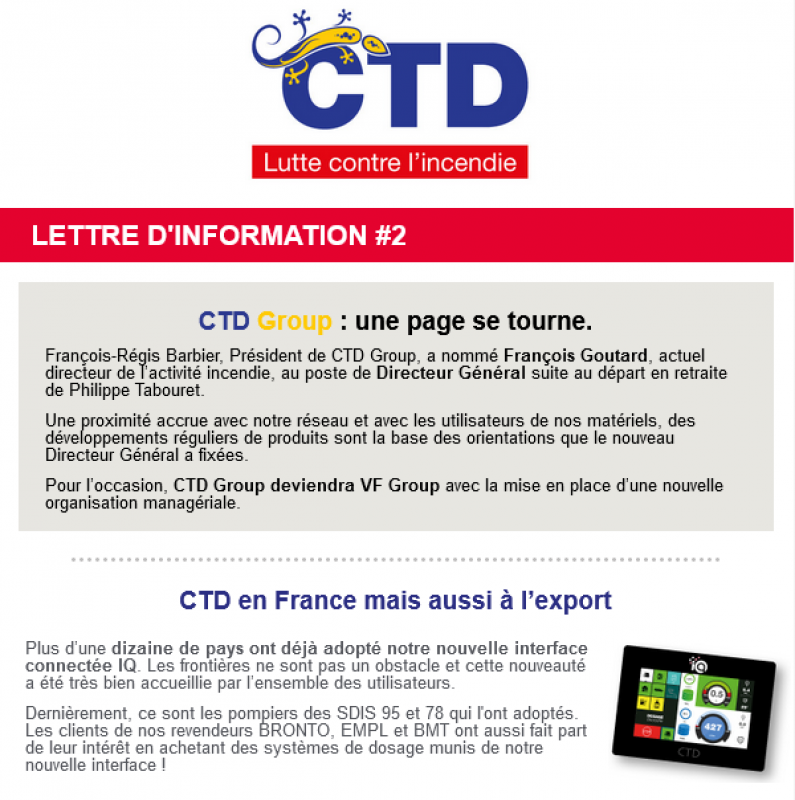 CTD Firefighting - Newsletter #2