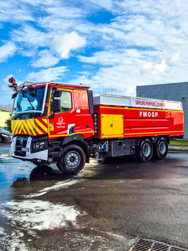 Commissioning of a fire truck with Gecko IQ.